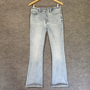Lucky Brand Stevie Damenjeans hoher Bund Schlag Größe 8/29A helle Waschung Denim - Bild 1 von 9
