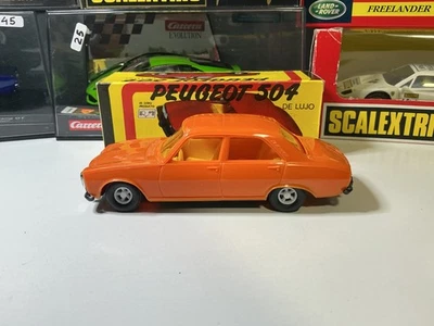 PEUGEOT 504 NARANJA R&M Art nº29 1/33 NUEVO Scalextric ninco exin carrera Fly - Imagen 1 de 4