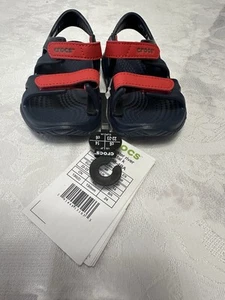 Crocs Swift water River Sandal K 204988-4BA Size US C6 - Picture 1 of 9