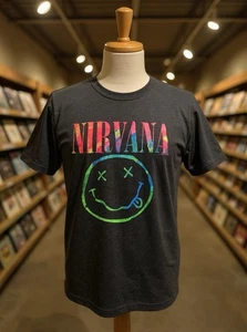 nirvana smiley face t-shirt vintage - Picture 1 of 1