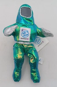 1997 Intel Astronaut Space Man Astronaut Plush 8" Green Holo Pentium New w/Tags - Bild 1 von 3