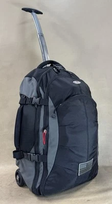 Victorinox Swiss Army E-motion 360 Black & Grey 22" Exp Wheeled CarryOn Suitcase - Image 1 of 4