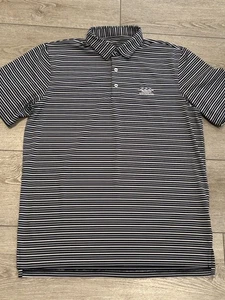 Johnnie O Polo Shirt Mens L Golf Performance Stretch Desert Mountain Golf Club - Picture 1 of 7
