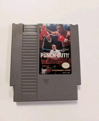 Mike Tyson's Punch-Out!! (Nintendo NES, 1987) Cart Only  - Image 1 of 3