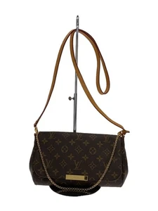 Bolso de Hombro LOUIS VUITTON Favorito PM_Lona Monograma_BRW PVC Marrón Usado - Imagen 1 de 7