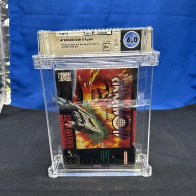 Arkanoid Doh It Again Super Nintendo SNES Complete WATA Certified 6.0 A2B - Image 1 of 4