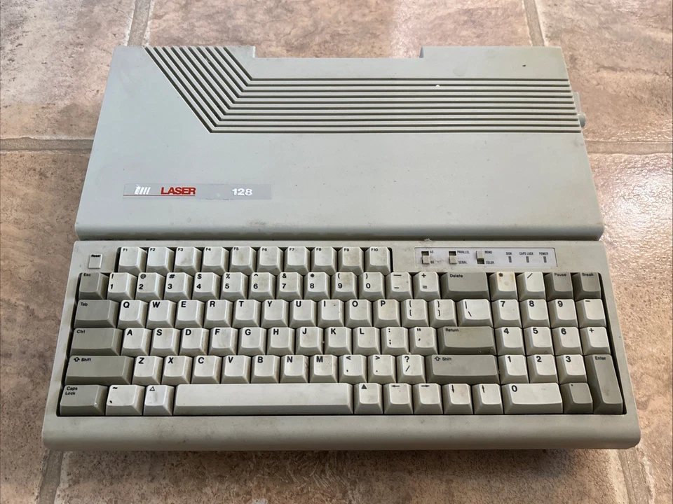 Computadora personal vintage láser 128 clon Apple II - ¡Hallazgo patrimonial, sin probar! Foto 1 de 4