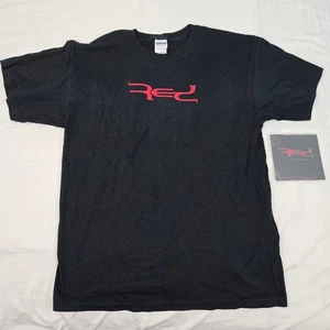 Camiseta promocional Red Band End of Silence paquete de CD 2006 Christian Rock grande negra - Imagen 1 de 9