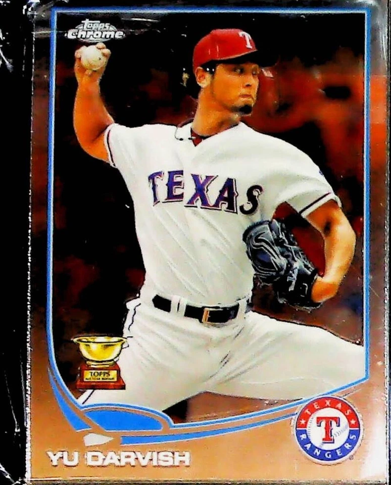 2013 Topps Chrome w Update Texas Rangers Team Set 12 Cards Yu Darvish  - Image 1 of 1