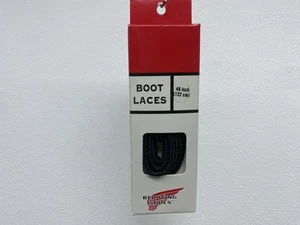 Cordones para botas Red Wing 48 pulgadas (122 cm) negros Taslan hechos en EE. UU. Zapatos cordón de encaje 97157 - Imagen 1 de 2
