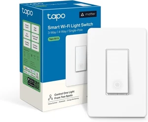 Inteligentny przełącznik TP-Link Tapo, Matter, 3-drożny/4-drożny, Alexa/Siri, Tapo S515 - Zdjęcie 1 z 16