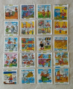 Envoltorios de chicle. Vintage 25 uds. Raro. Baycan. PATBOM - Imagen 1 de 24