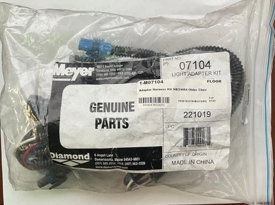 Kit adaptador de luz quitanieves Meyer: Nº de pieza 07104 HB3/HB4 GM Foto 1 de 2