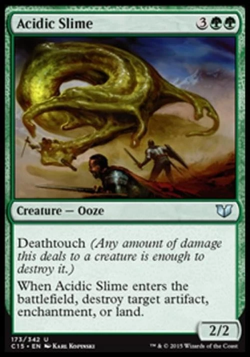 Acidic Slime - Medium Play MTG Commander 2015 - Image 1 of 1