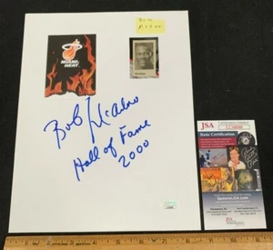 BOB MCADOO BASKETBALL NBA FIRMATO A MANO MINI-FOTO AUTOGRAFATA JSA/COA - Foto 1 di 3