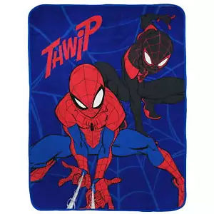 Throw Blanket, 46 x 60, Microfiber, Blue, Marvel - Picture 1 of 10