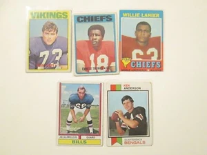 Hall of Fame Football Rookie Lot w/Willie Lanier, Ron Yary and more - Picture 1 of 1