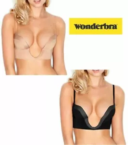 Wonderbra Ultimate Plunge Bra W00J5 Underwired Deep Multiway Padded Bra - Picture 1 of 14