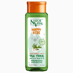 Natur Vital Happy Kids vorbeugendes Shampoo 94 % natürlicher Teebaum 300 ml 10,1 flüssige Unzen - Bild 1 von 4