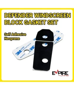 Defender Windscreen Bracket Gasket Set Neoprene Adhesive - LR055347 MXC9983 - Picture 1 of 3