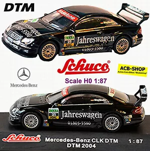 Mercedes Benz CLK DTM 2004 Amg-Mercedes Mayländer #21 Negro 1:87 Schuco 21908 - Imagen 1 de 4