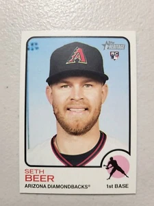 Seth Beer 2022 Topps Heritage RC ROOKIE #77 EX Free Shipping - Picture 1 of 2
