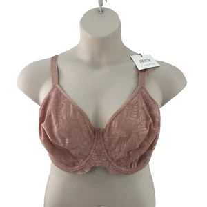 Panache Radiance Unlined Moulded Seamless Bra, Underwired, Size UK 38F, Hazel - Picture 1 of 13