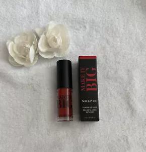 "Brillo labial Morphe Make It grande rellenado - "ROJO ALTO"" - Tamaño completo - Nuevo en caja - Imagen 1 de 3