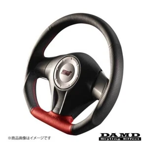 DAMD Sports Leather Steering Wheel For: Subaru Impreza GRB GVB WRX STI Jdm 08-14 - Picture 1 of 1
