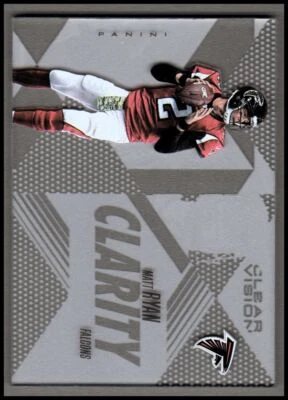 2015 Panini Clear Vision Clarity #CL18 Matt Ryan - NM-MT - Image 1 of 2