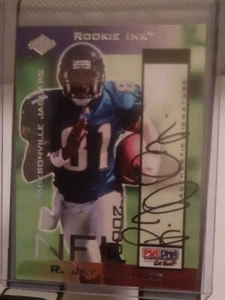2000 Collector's Edge T3 Rookie Ink /1350 R Jay Soward #RS Rookie Auto RC - Picture 1 of 2