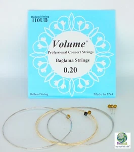 Volumen Saiten Set für Langhals Saz Baglama 0,20 mm - Bild 1 von 5