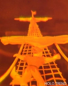 Hologrammbild, 3D, Hologramm, Holographie, Peter Pan Märchen Kinder Comic - Bild 1 von 3