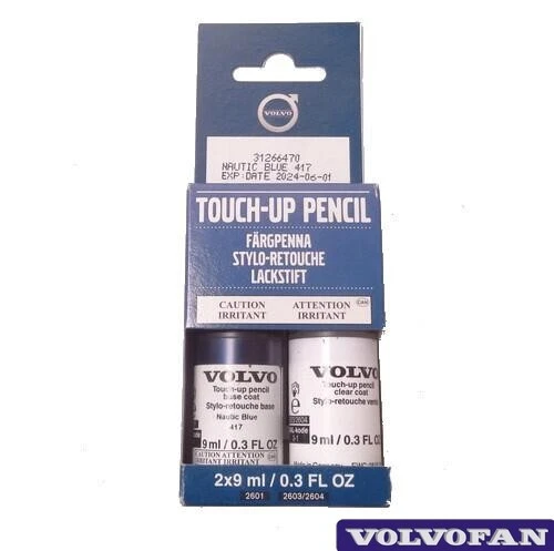 Pintura 417 Pintura de Retoque Azul Náutico Perla Pin Kit VOLVO Coches 31266470 Foto 1 de 2