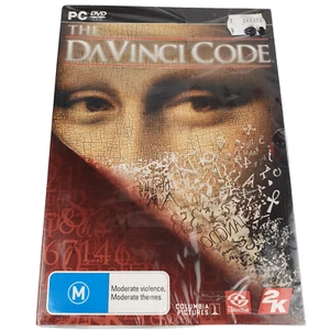 THE DAVINCI CODE PC Dvd Computer Game NEW Rated M Windows 2000/XP 2006 Sealed - Picture 1 of 9