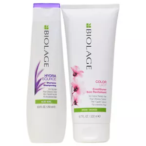 Matrix Biolage Hydra Source Shampoo & Color Last Conditioner Duo 8.5 & 6.7 oz - Picture 1 of 2
