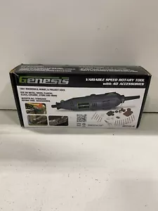Genesis GMT15A 1.5 Amp Multi-Purpose Oscillating Tool and 19-Piece Silver - Picture 1 of 2