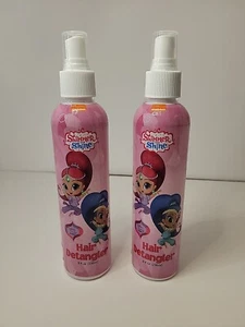 2 Nickelodeon Shimmer Shine Hair Detangle Spray 8 FL OZ Bottles Cotton Candy NEW - Picture 1 of 6