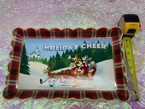 Disney Parks Holiday Keramik Tablett Weihnachtsdeko - Bild 1 von 12