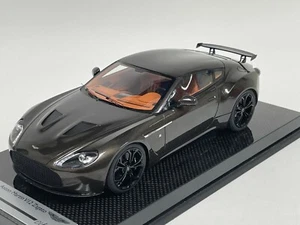 1/18 Tecnomodel Aston Martin V12 Zagato dal 2013 in Marrone Metallizzato Una Off - Foto 1 di 11