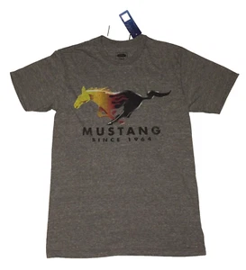 BNWT Ford Mustang Men's Short Sleeve T-Shirt Sz Small Gray - Picture 1 of 1