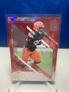 Donruss Elite Myles Carrett SP 2021/399 #73 Cleveland Browns - Imagen 1 de 2