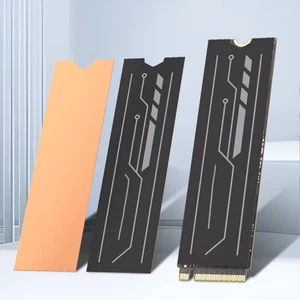 Lightweight M.2 2280 SSDs Heatsink Graphenes Heat Transfer Pad Fine Workmanship - Afbeelding 1 van 8