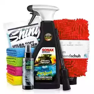 Sonax Felgenbeast Felgenreiniger Set Waschhandschuh Felgen Pinsel Detailer - Bild 1 von 7