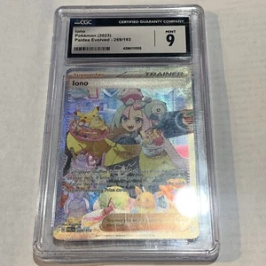 Pokémon iono Paldea Evolved 269/193 Cgc 9 - Picture 1 of 1