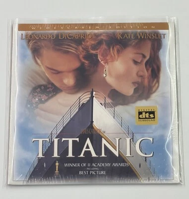 Titanic (1997) Laserdisc (NTSC), WSE, DTS [LV334812-WSDTS], NEU/OVP, verschweißt - Bild 1 von 4