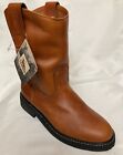 Llanero Boots / Size 7 Ee / Miel / Honey Leather / Round Toe / Made In Mexico