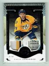 15-16 UD Upper Deck Artifacts  Calle Jarnkrok  /5  Patch-Tag 