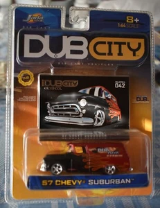 JADA TOYS DUB CITY '57 CHEVY SUBURBAN COLLECTORS # 042 NEW - Picture 1 of 11