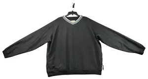 Consensus Golf Lightweight Jacket Mens Size Medium Black Long Sleeve - Picture 1 of 6